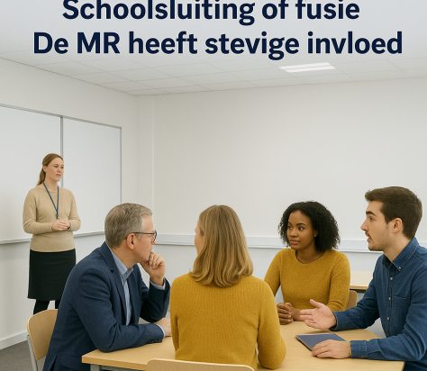 Schoolsluiting of fusie De MR heeft stevige invloed