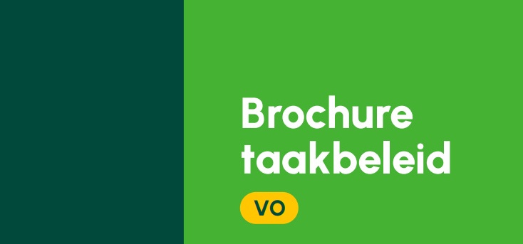 Brochure taakbeleid VO